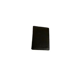 Coach Black Leather Cardholder